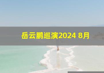 岳云鹏巡演2024 8月